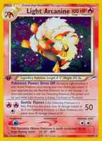 Light Arcanine12/105 1st Edition