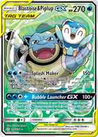 Blastoise & Piplup GX215/236 Unlimited
