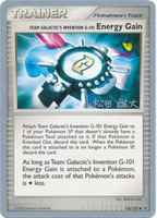 Team Galactic's Invention G 101 Energy Gain 116/127 World Championships