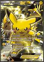 Pikachu EXXY124 Black Star